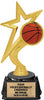 Basketball Gold Star Trophy [TGS7-BK]