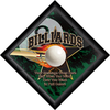 Diamond Plaque- Billiards [PFCDIA-14-BL]