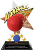 Kickball Shattered Star Colorix Acrylic Trophy- 7 inch [TACR7-STR-KKBL-Q]