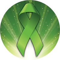 Awareness Ribbon - Green Insert [TD-4019]