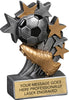 Soccer Star Blast Resin Trophy - 4.75
