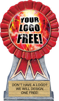 Custom Insert Red Ribbon Resin [RXRR54]