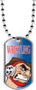 Wrestling Dog Tags [DTLAM2-WS]