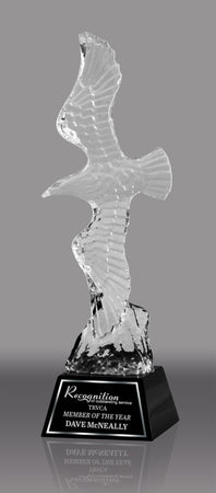 Soaring Eagle Award on Black Crystal Base [CEAG-9-X]