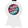 Diecast White Ribbon Custom Insert Medal [MXRIB-WHT]