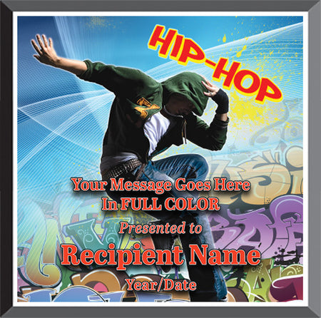 Dance Square Graphix Plaque [PGFXQ66-DC]