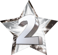 2nd Place Star Insert [ST-4103]