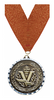 2.75 inch Victory Diecast Medal with Diamond Cut Border [MM275DC-VY]