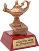 Lamp of Knowledge Resin Theme Trophy [S834-KN]