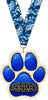 Achievement Paw Acrylic Medal- 2.75 inch [MACR2-PAW-AC-Q]