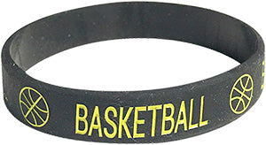 Basketball Silicone Wrist Band [BJTB-BK]