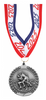 Wrestling Medal- Silver [M201-WS-S]