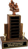 Fantasy Football Resin Empire Walnut Perpetual Trophy [TREWALPP16-FFB]