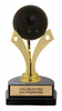 Bowling Triple Star Pedestal Trophy [TSTR6-BW]