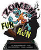 Zombie Fun Run Colorix-T Acrylic Trophy - 6.25 inch [TACR6-FNRN-ZMB-Q]
