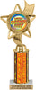 Banner Star Custom Insert Trophy w/ Column - 10.5 inch [TXi10-J27]