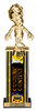 Halloween Costume Contest Rectangle Column Trophy- 12 inch [TSQ12STK-COCO]