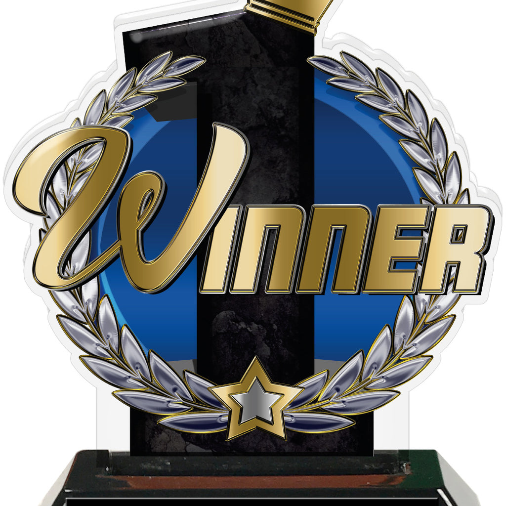 1 Winner Colorix-T Acrylic Trophies