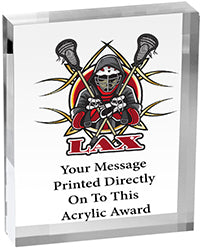 Lacrosse Vibrix Acrylic Award [ACB46V-LC]