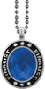 Blue Gem Silver Finalist Charm [CSOV-FNL-STN-BLU-S]
