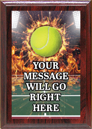 Tennis ColorPlate Plaque [PCEP-TN-57]