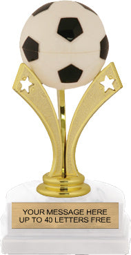 Soccer Triple Star Pedestal Trophy [TSTR6-SC]