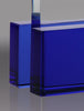 Crystal Arch Award with Cobalt Blue Stand [CF219-8-BL-X]