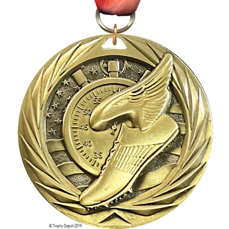 Track 1.75 inch Blade 3D Diecast Medal [MBD1-TK]