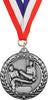 Gymnastics Male Dimensional Medal- Silver [MSW2-GM-S]