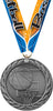 Basketball FE Iron Medal- Silver [MCFE-BK-S]