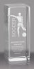 Soccer Male 3D Laser Sport Crystal [CMSPRT-SCM]
