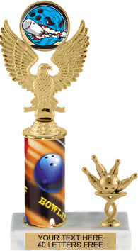 Eagle Color Insert Trophy with 1 Trim [T1T12i-C95]