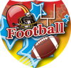 Football All Stars Shield Insert [SH-2629]