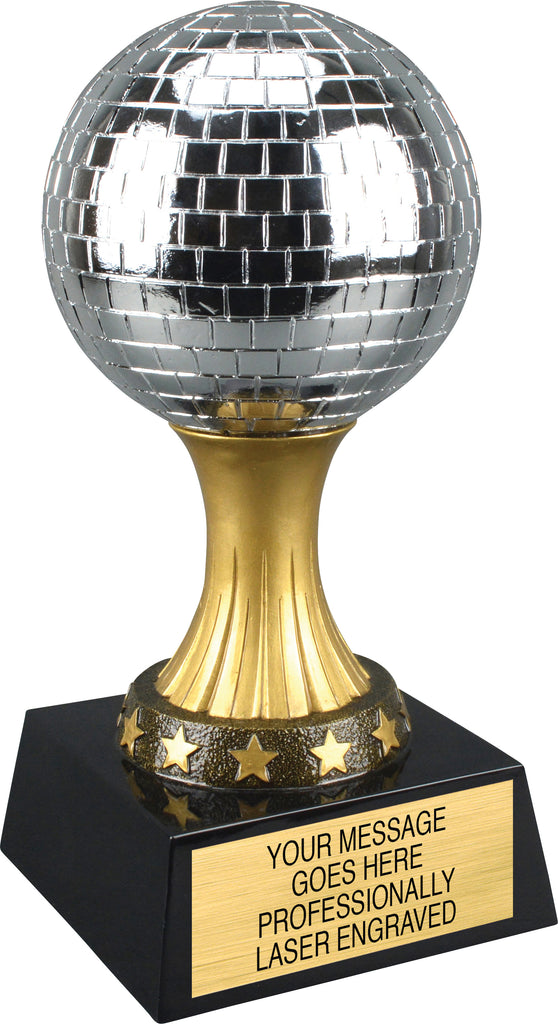 Disco Mirror Ball Dance Trophy- 6 inch [RPDSCO-6]