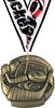 Hockey Sculpted 3D Medal [M25G-HK]