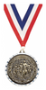 2.75 inch Cross Country Diecast Medal with Diamond Cut Border [MM275DC-CC]