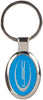Oval Key Ring- Blue [KCOV095-BLU]