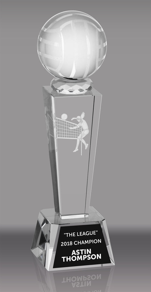 Volleyball Female 3D Laser Crystal [CRL3D-VBF]
