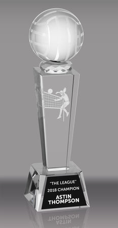 Volleyball Female 3D Laser Crystal [CRL3D-VBF]