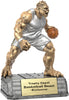 Basketball Beast Sculpture Trophy - 9.25 inch [BST9-BK]