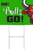 Bull Mascot Yard Sign - 24 x 18 inch [YS2418-MSCT-BULL]