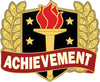 Wreath & Torch Scholastic Enamel Pin- Achievement [PMEP-3]