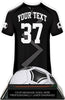 Soccer Jersey Colorix-T Acrylic Trophy - Black [TACR7-JSY-SC-BLK-Q]