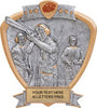 Trapshooter Sport Legend Shield Resin Trophy - Male [RSLS-TS]