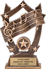Music Arch Resin Trophy - 6.25
