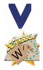 Scrabble Colorix-M Acrylic Medal- 3.75 inch [MACR375-SCRBL-Q]