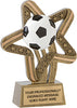 Soccer Stars and Stripes Resin Trophy [RCSS-SC]