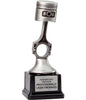 Piston Resin Trophy on Monument Base - 8 inch [RMPSTMB-8]