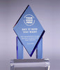 Crystal Blue Diamond Award - 9 inch [CM243-9]