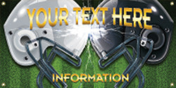 Football Vinyl Banner- Helmets [VB-FB-HMT]